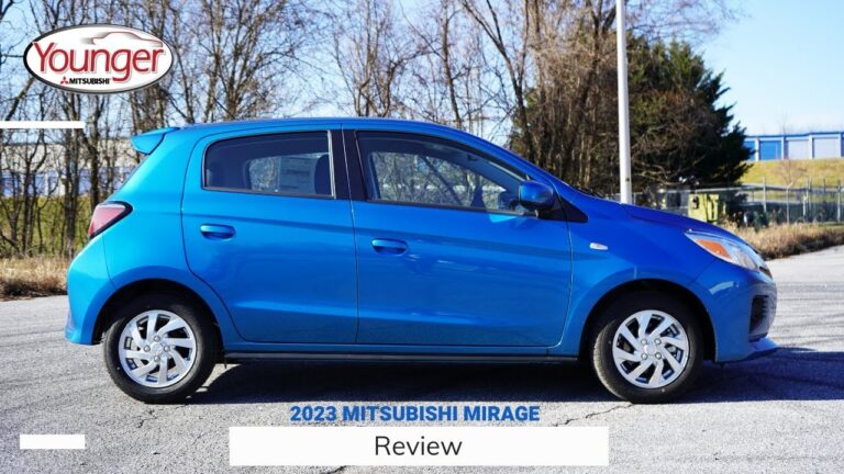 2023 Mitsubishi Mirage Review Starting At UNDER 17k YouTube