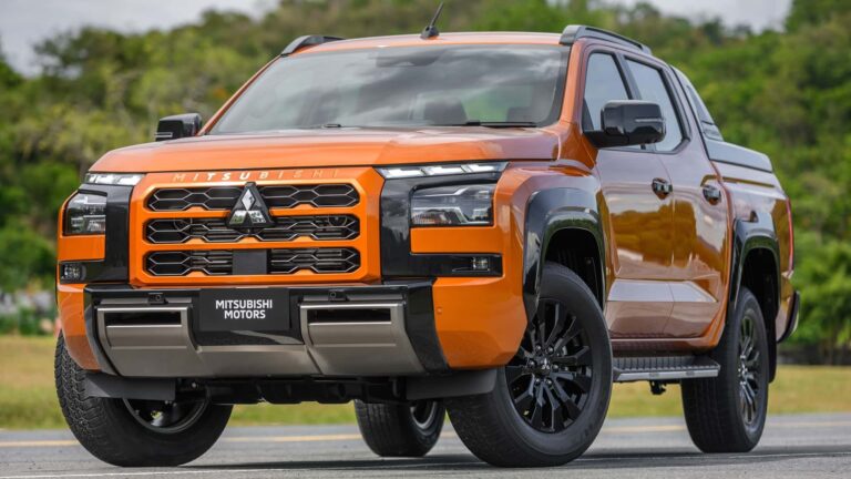 2024 Mitsubishi L200 Triton Debuts With Tougher Ladder Frame New Diesel
