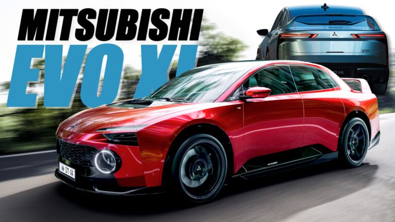 2027 Mitsubishi Lancer EVO XI Renders Are Too Good To Be True Carscoops