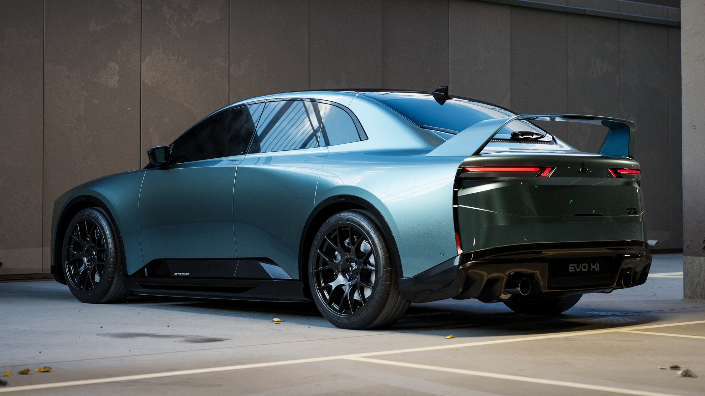 2027 Mitsubishi Lancer EVO XI Renders Are Too Good To Be True Carscoops