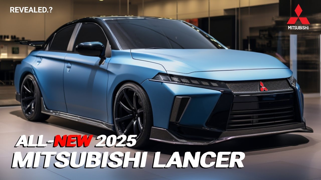 ALL NEW 2025 MITSUBISHI LANCER REVEALED REDESIGN Digimods DESIGN 
