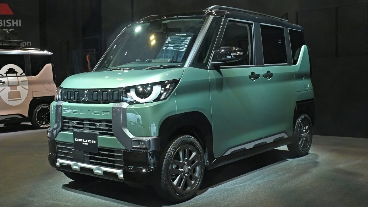 New 2023 Mitsubishi Delica Mini REVEAL At Tokyo Auto Salon With Snow 